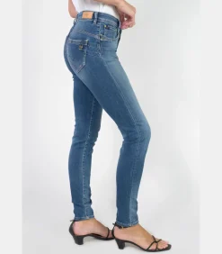 Jeans push-up slim hoge taille PULP, lengte 34 DAMES Jeans