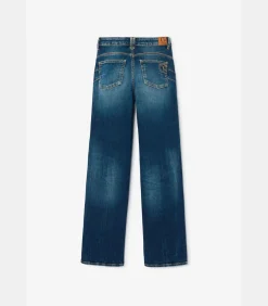 Hot Jeans regular pulp slim hoge taille, lengte 34 Kinderen Jeans