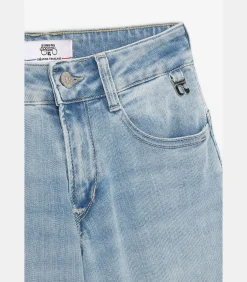 Outlet Jeans regular pulp slim hoge taille, lengte 34 Kinderen Jeans