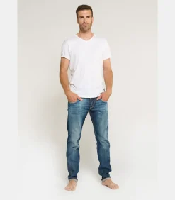 Jeans slim stretch 700/11, lengte 34 Heren Jeans