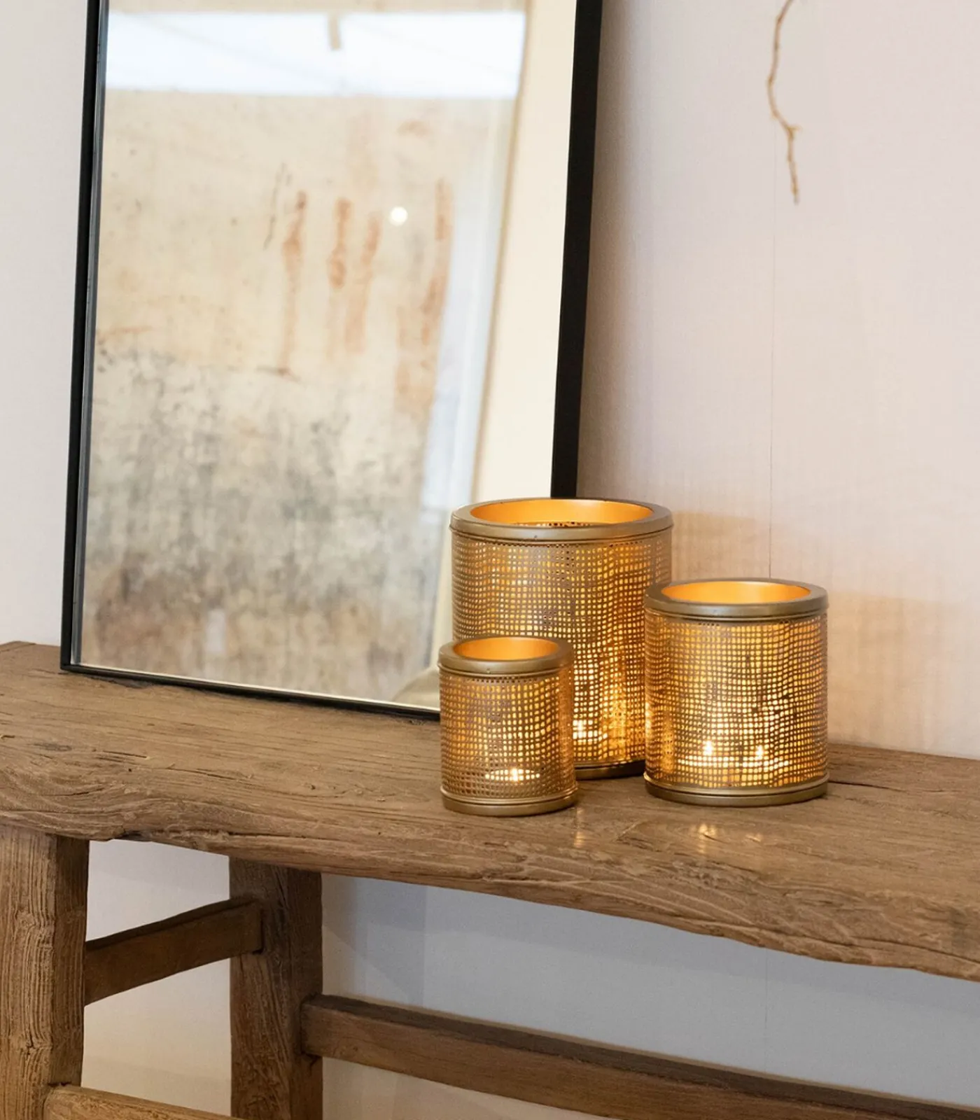 Clearance Joleen - Theelichthouder - Zwart Decoratie