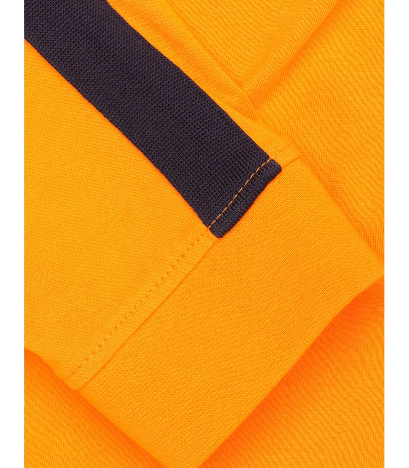 New Jongens T-shirt met lange mouwen, oranje, met logo op de borst Kinderen T-Shirts & Polo's