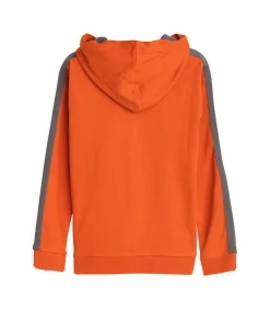 Kinderen J&JOY Jongens T-shirt met lange mouwen, Santiago-opdruk en capuchon