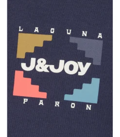 Jongens T-shirt met lange mouwen en abstracte print op de rug Kinderen T-Shirts & Polo's