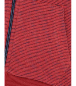 Discount Jongenssweater met veelkleurige streep en rits Kinderen Truien & Vesten