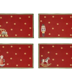 Jubileum placematset, 4-dlg. Toy's Delight Keuken- & Tafellinnen