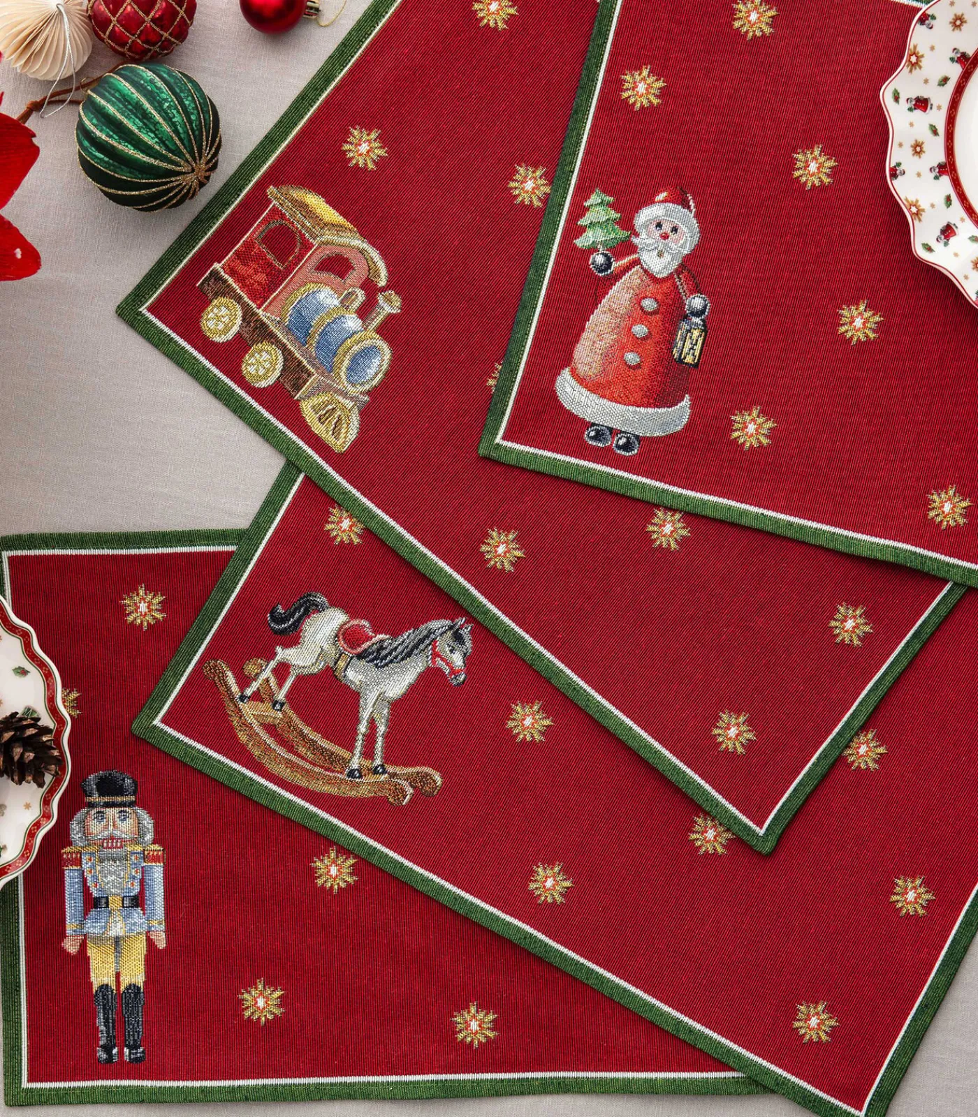 Jubileum placematset, 4-dlg. Toy's Delight Keuken- & Tafellinnen