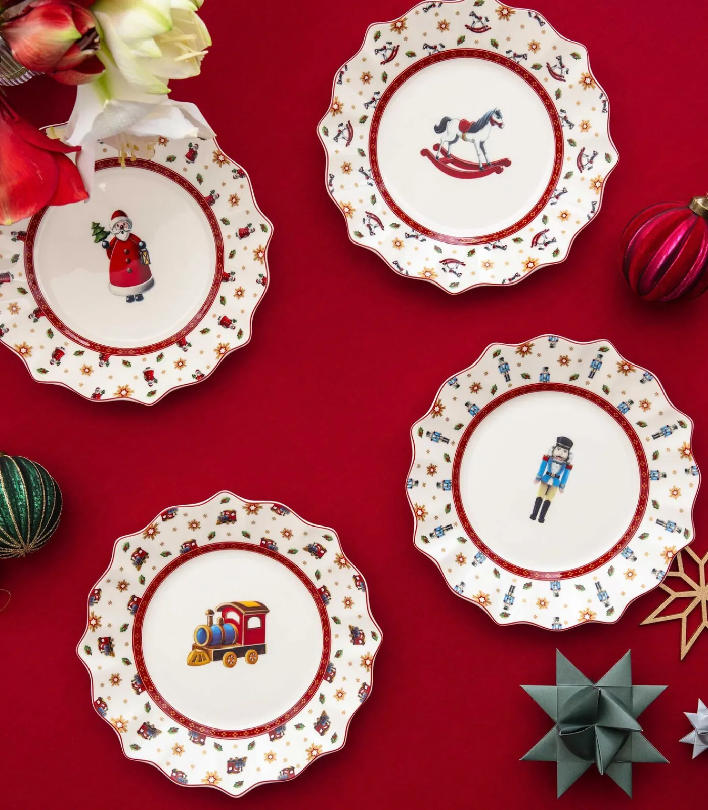 Villeroy & Boch Jubileum-bordenset, 4-delig Toy's Delight