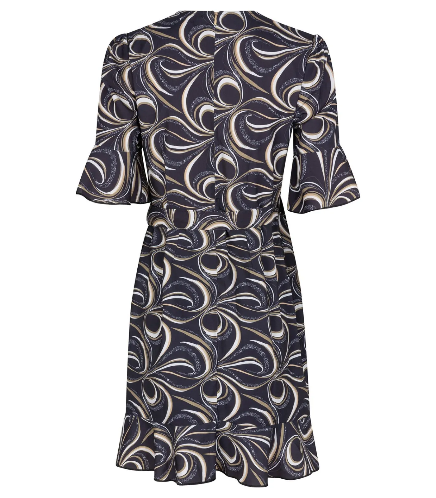 DAMES Chic by Lirette Jumpsuit Ruffled Noe-Zwart