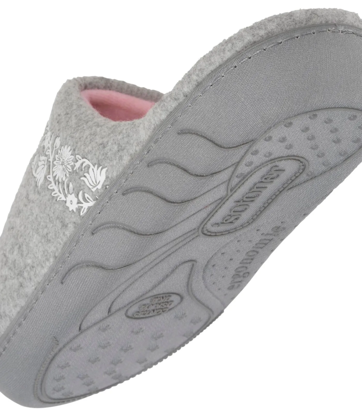 Discount Junior muiltjes arabesk gevlekt grijs Kinderen Pantoffels