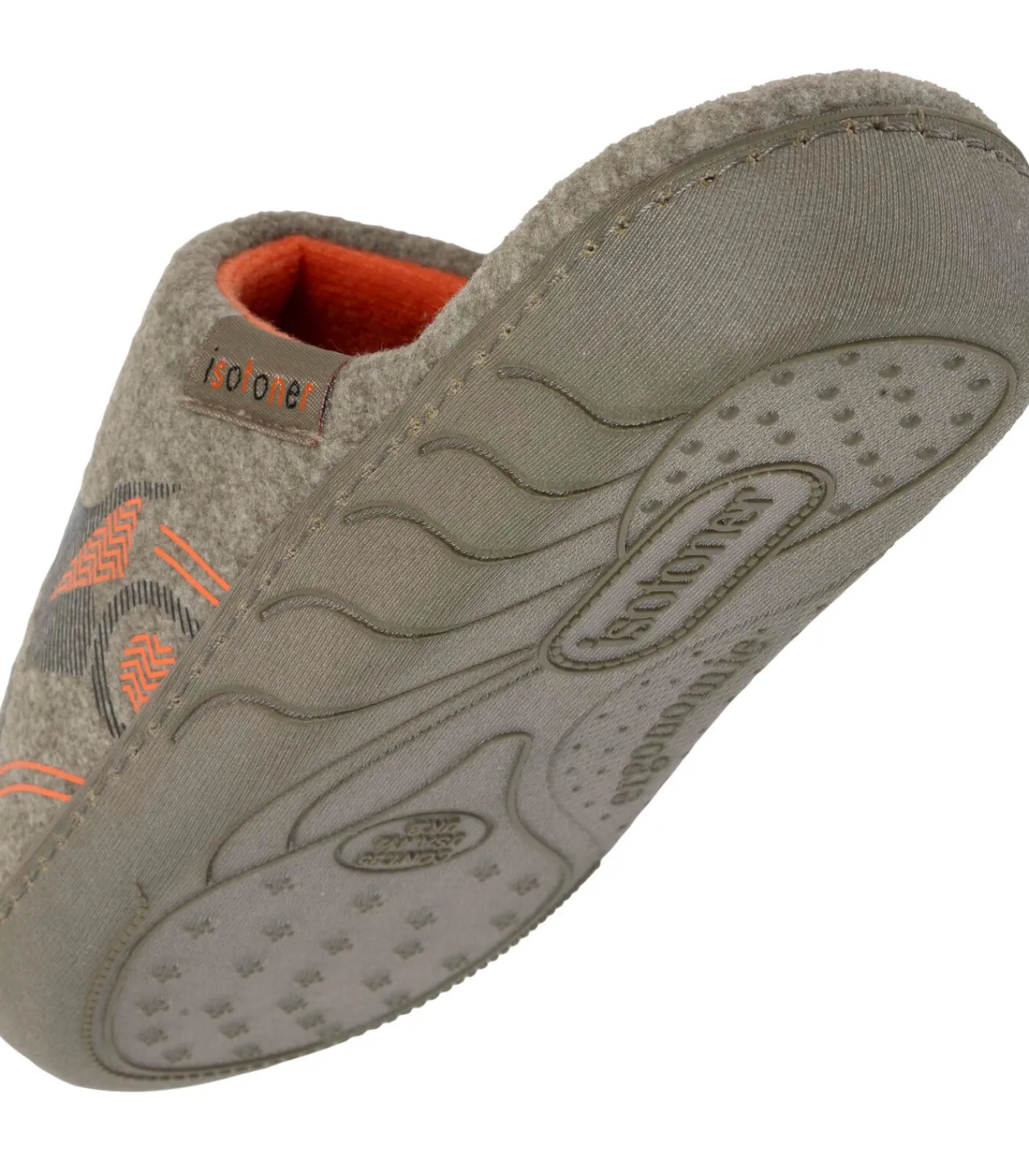 Kinderen ISOTONER Junior muiltjes kaki gevlekt