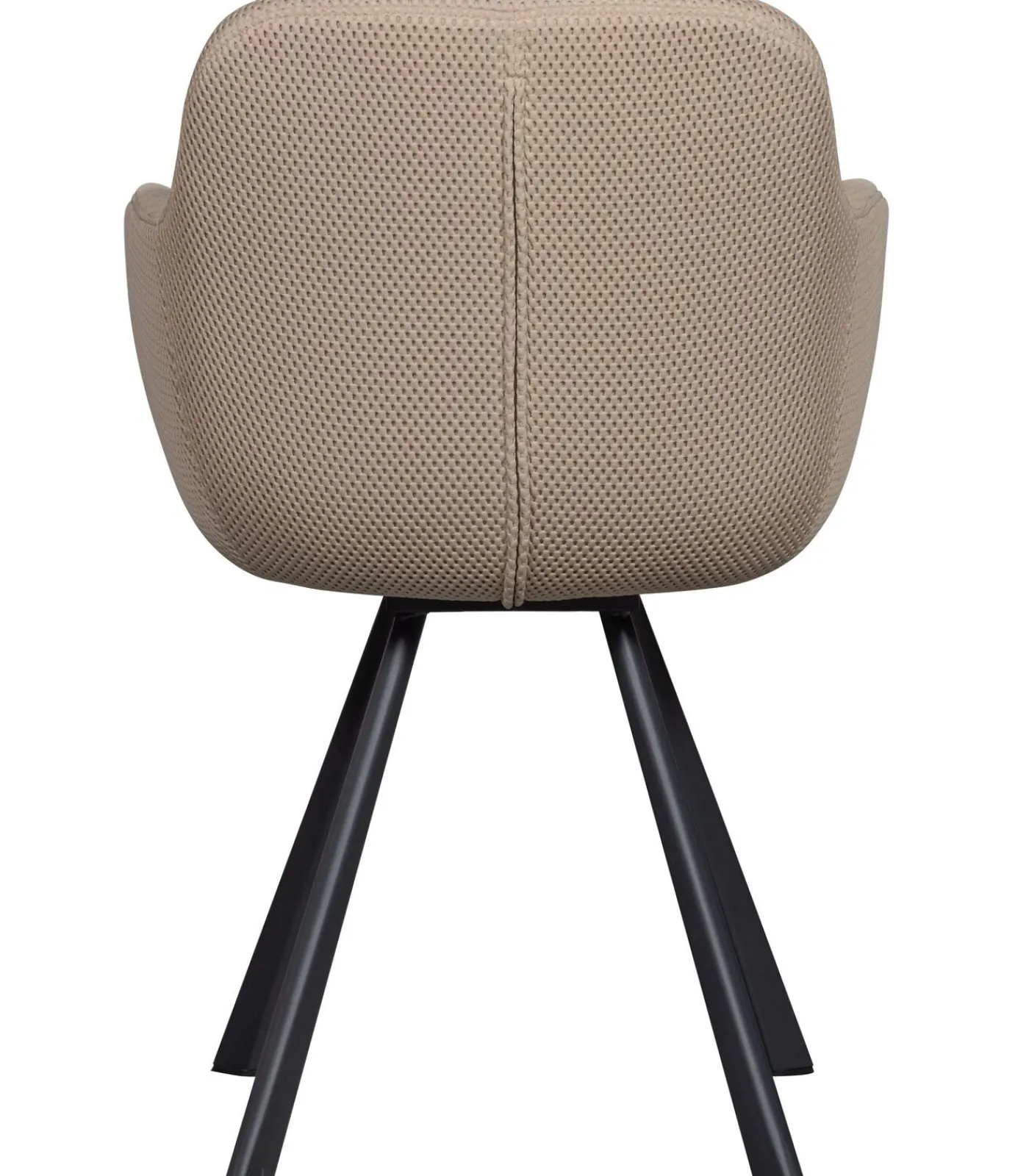 WOOOD Juno Eetkamerstoelen - Mesh - Naturel - Set van 6