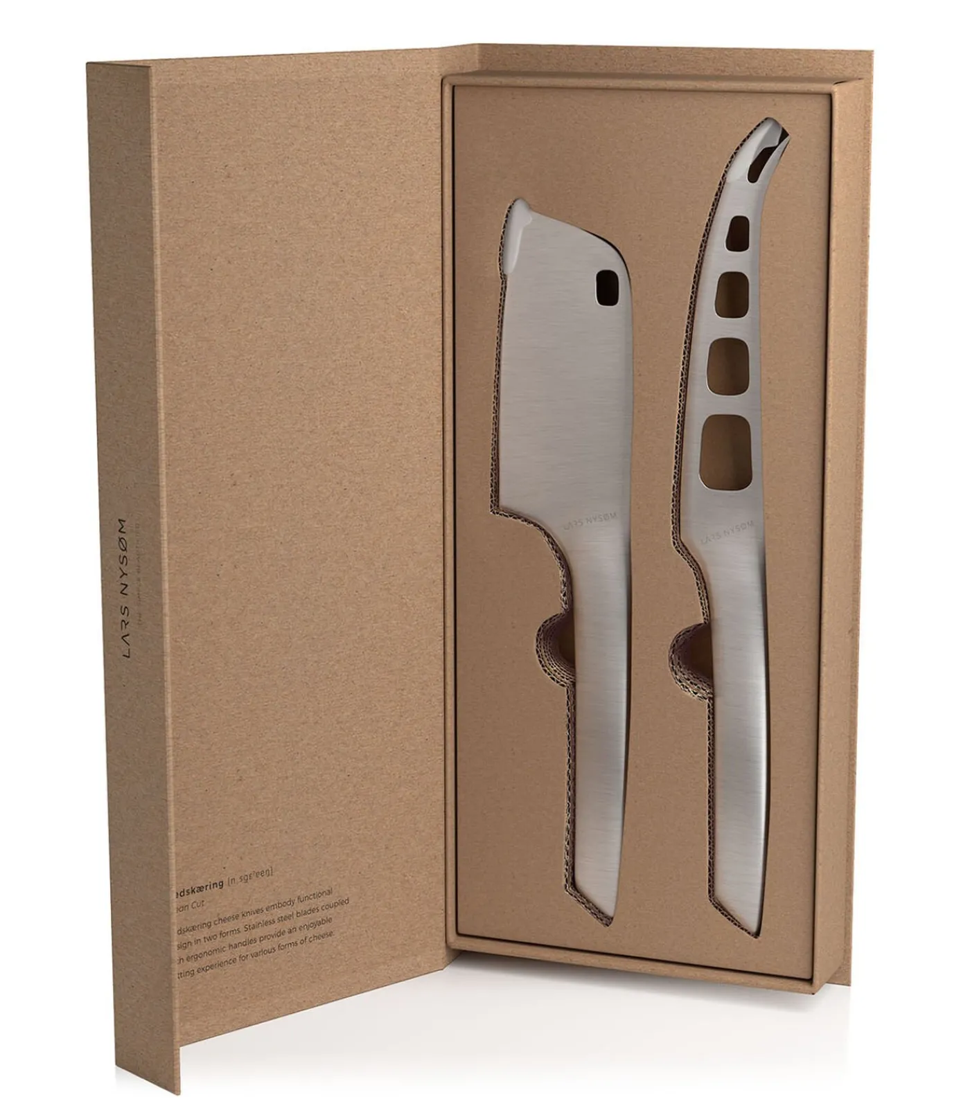 Kaasmessenset roestvrij staal 'Nedskæring' Keukenmessen