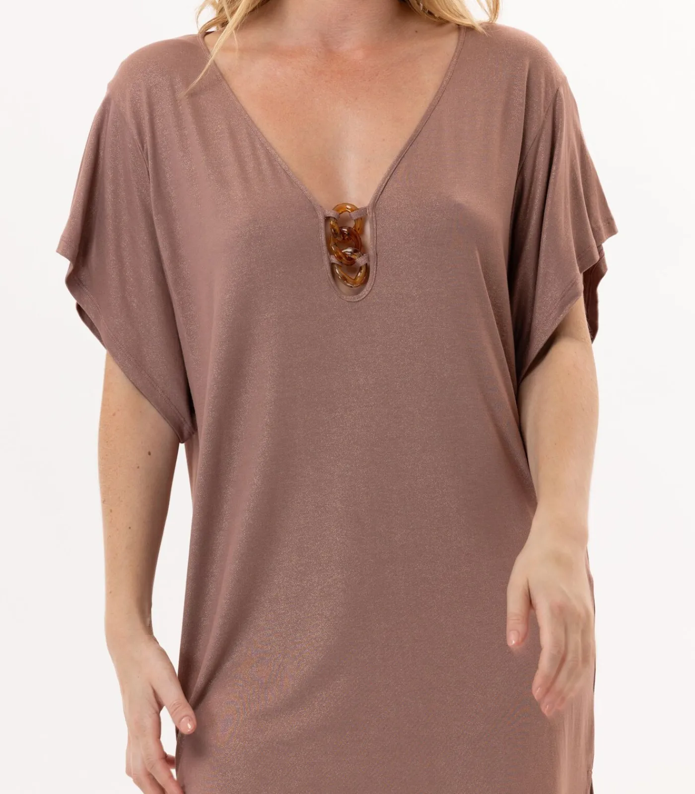 Outlet Kaftan in viscose RAMATUELLE 940 DAMES Loungewear