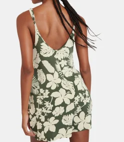 DAMES Banana Moon Kaki gebloemde playsuit JONAH TANAISIE