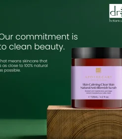 Dr Botanicals Kalmerende Heldere Huid Natuurlijke Anti-Puistjes Scrub 120ml
