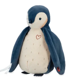 Kinderen Kaloo knuffel pinguïn blauw met white noise en recorder