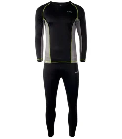 KAMO - Thermische Ondergoed - Zwart Heren Thermisch Ondergoed
