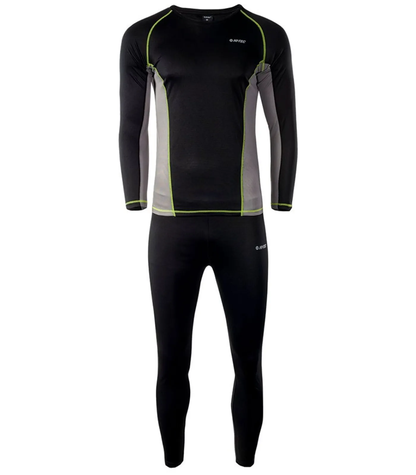 KAMO - Thermische Ondergoed - Zwart Heren Thermisch Ondergoed