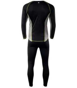 KAMO - Thermische Ondergoed - Zwart Heren Thermisch Ondergoed