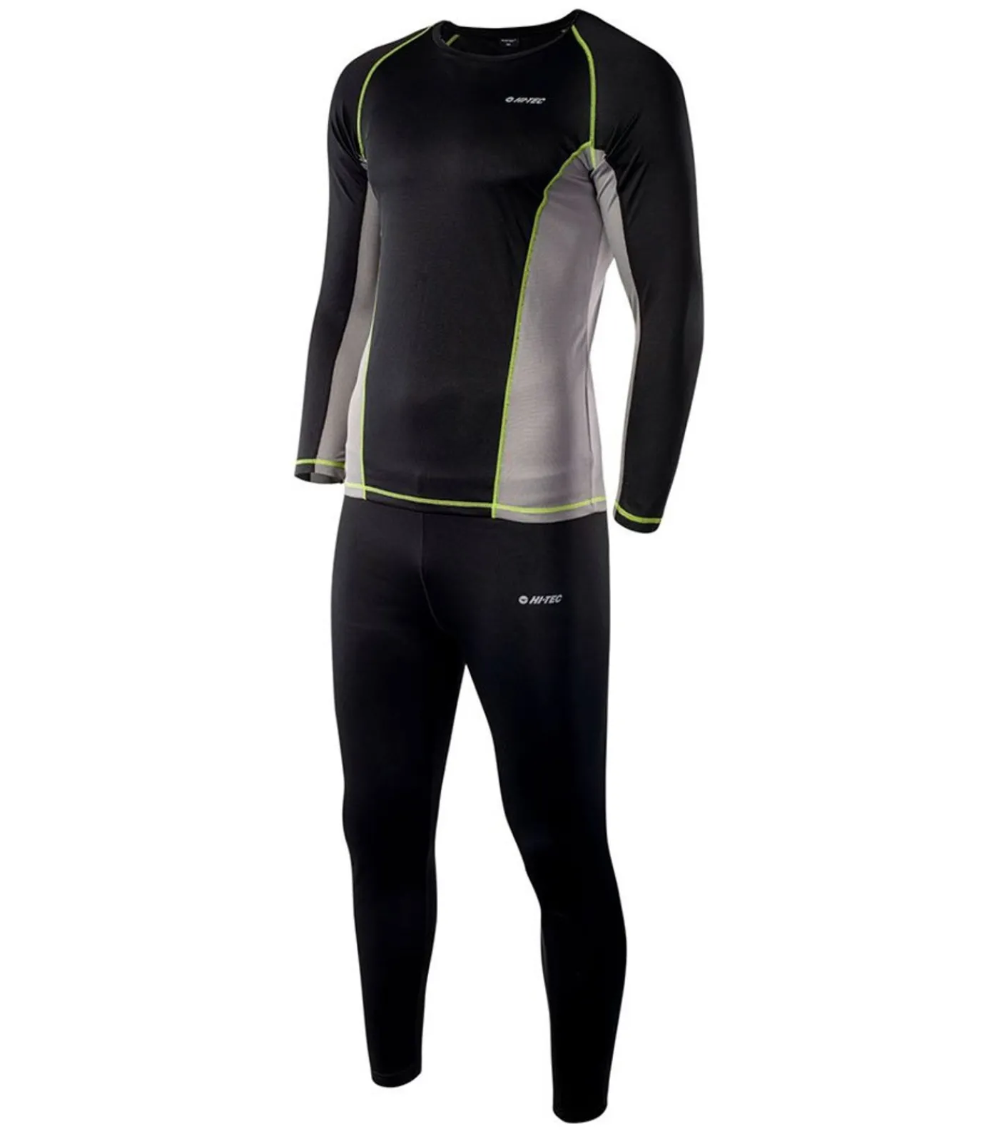 KAMO - Thermische Ondergoed - Zwart Heren Thermisch Ondergoed