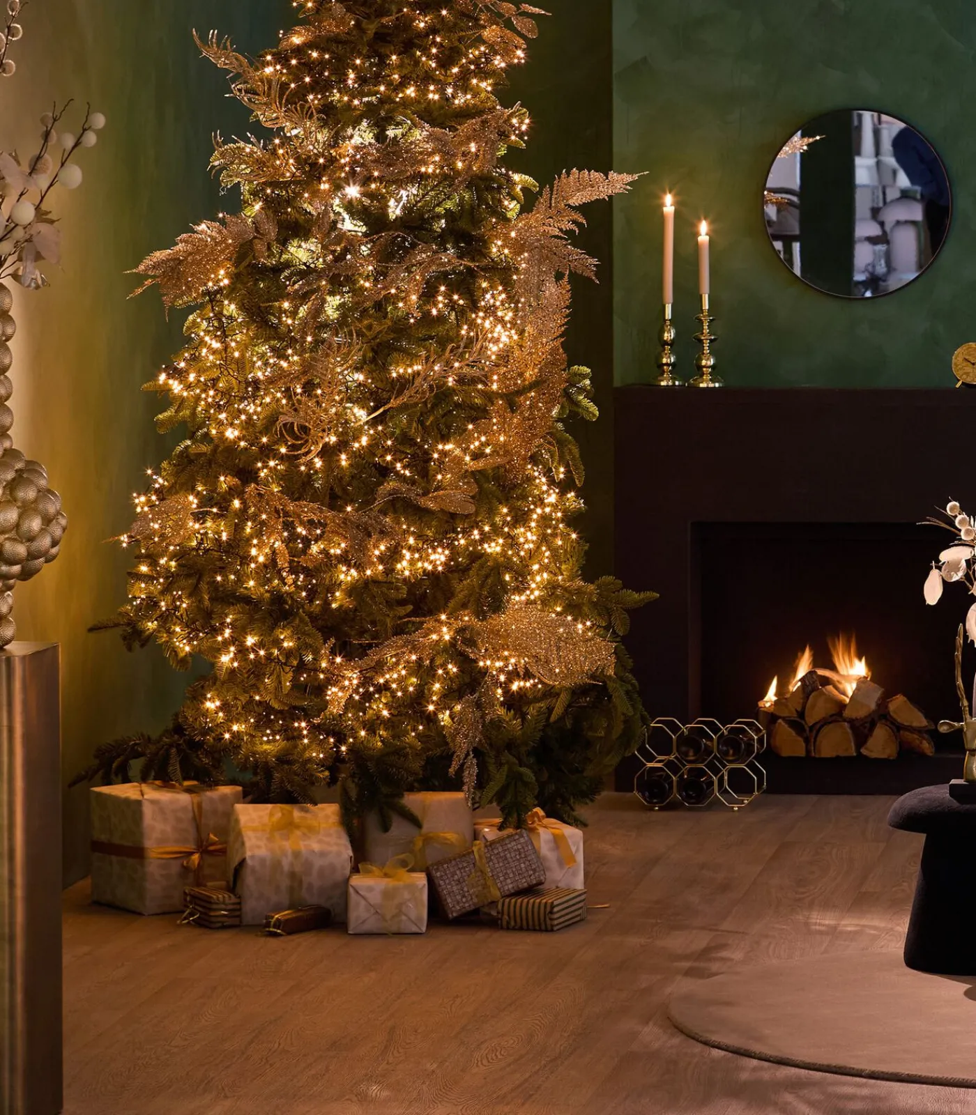 Clearance Kandelaar Dazzle Medium - Goud - Ø10cm Kaarsen & Kaarshouders