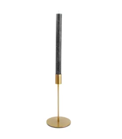 Online Kandelaar 10xH20cm metaal goud Pillar Kaarsen & Kaarshouders