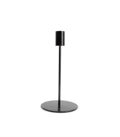 Sale Kandelaar 10xH20cm metaal zwart Pillar Kaarsen & Kaarshouders