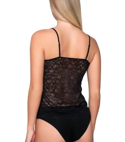 DAMES LUNA Kanten hemdje MICRO TOUCH LACE
