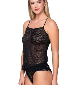 DAMES LUNA Kanten hemdje MICRO TOUCH LACE