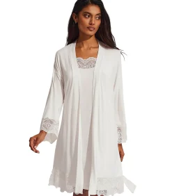 Discount Kanten negligé Matilda bruiloft DAMES Badjassen