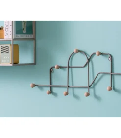 Clearance Kapstok Mace - Lichtgrijs - 71x4x27cm Organiseren