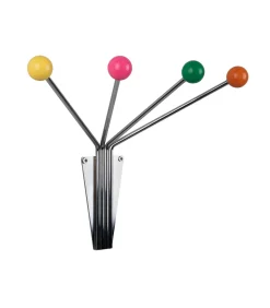 Hot Kapstok Neptune - Nikkel - 30x21x11.5cm Organiseren