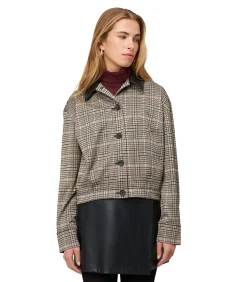 Outlet Karo-Jacke DAMES Jassen