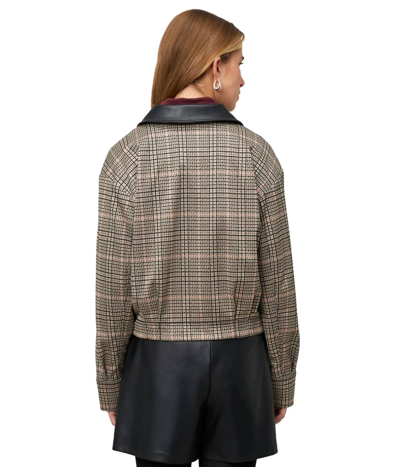 Outlet Karo-Jacke DAMES Jassen