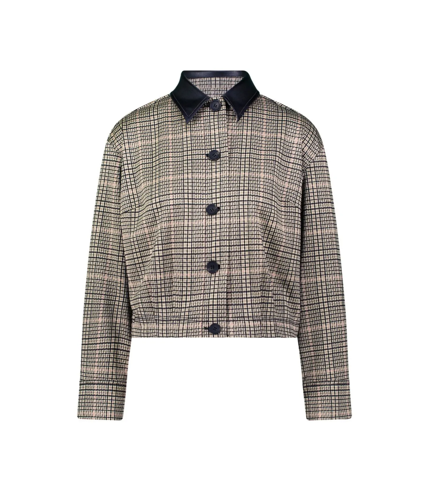 Outlet Karo-Jacke DAMES Jassen