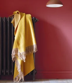 Blanc des Vosges KATMANDOU curry - Plaid Merino