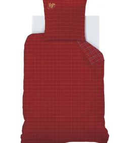 New Katoen flanel bedrukt beddengoed, TARTAN Dekbedovertrekken