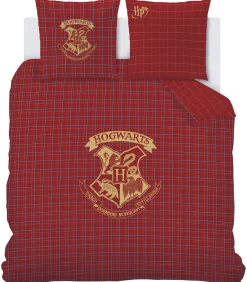 New Katoen flanel bedrukt beddengoed, TARTAN Dekbedovertrekken