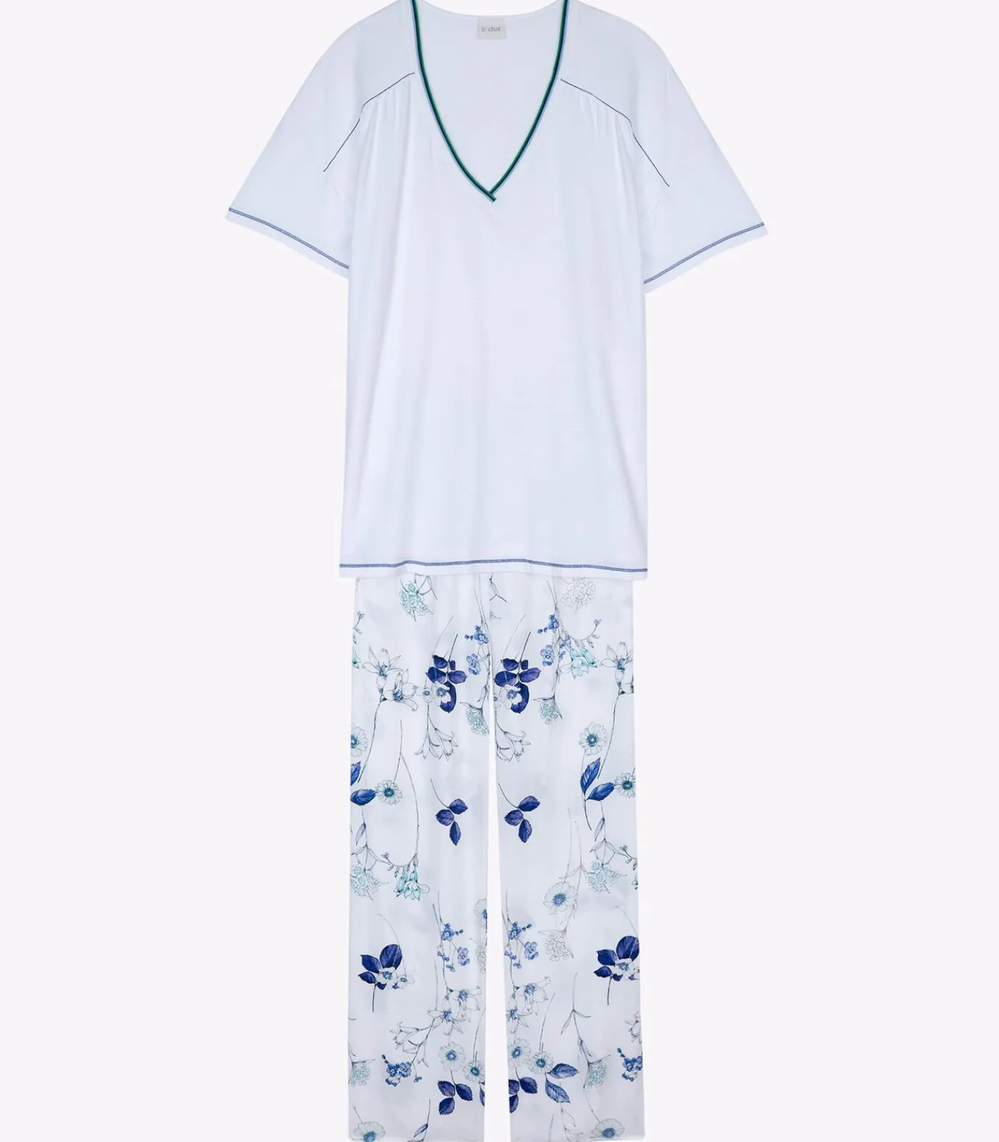 DAMES LE CHAT Katoenen en viscose pyjama VALENSOLE 902