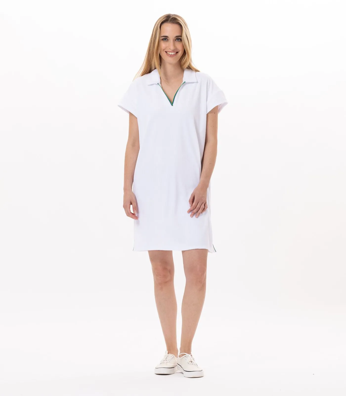 Outlet Katoenen jurk VALENSOLE 940 DAMES Loungewear