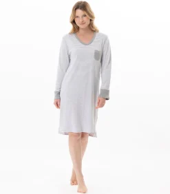 DAMES LE CHAT Katoenen nachthemd FLOCON 101