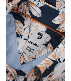 Kinderen J&JOY Katoenen overhemd met bloemenprint