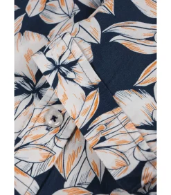 Kinderen J&JOY Katoenen overhemd met bloemenprint