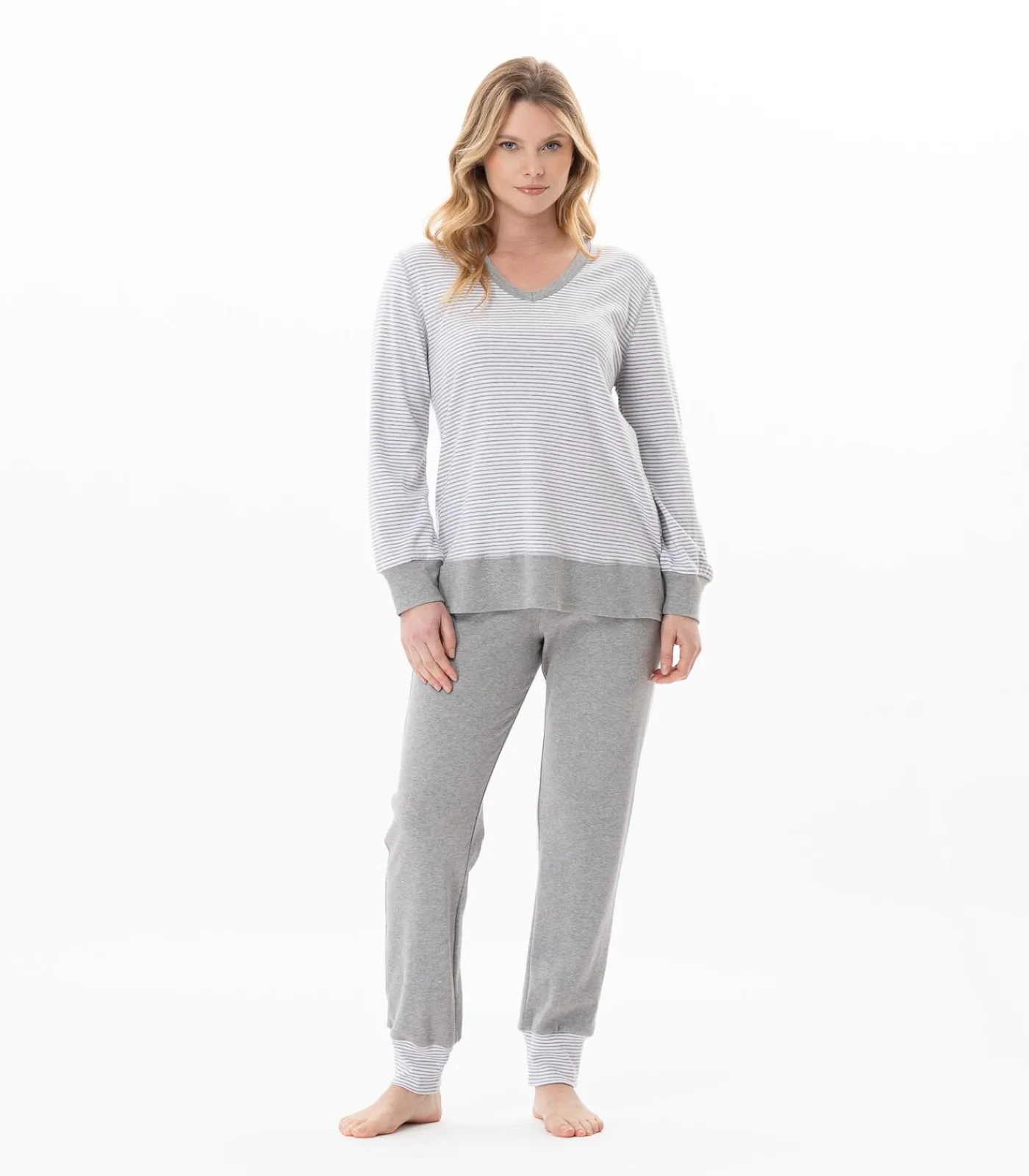 Clearance Katoenen pyjama FLOCON 102 DAMES Nachtmode