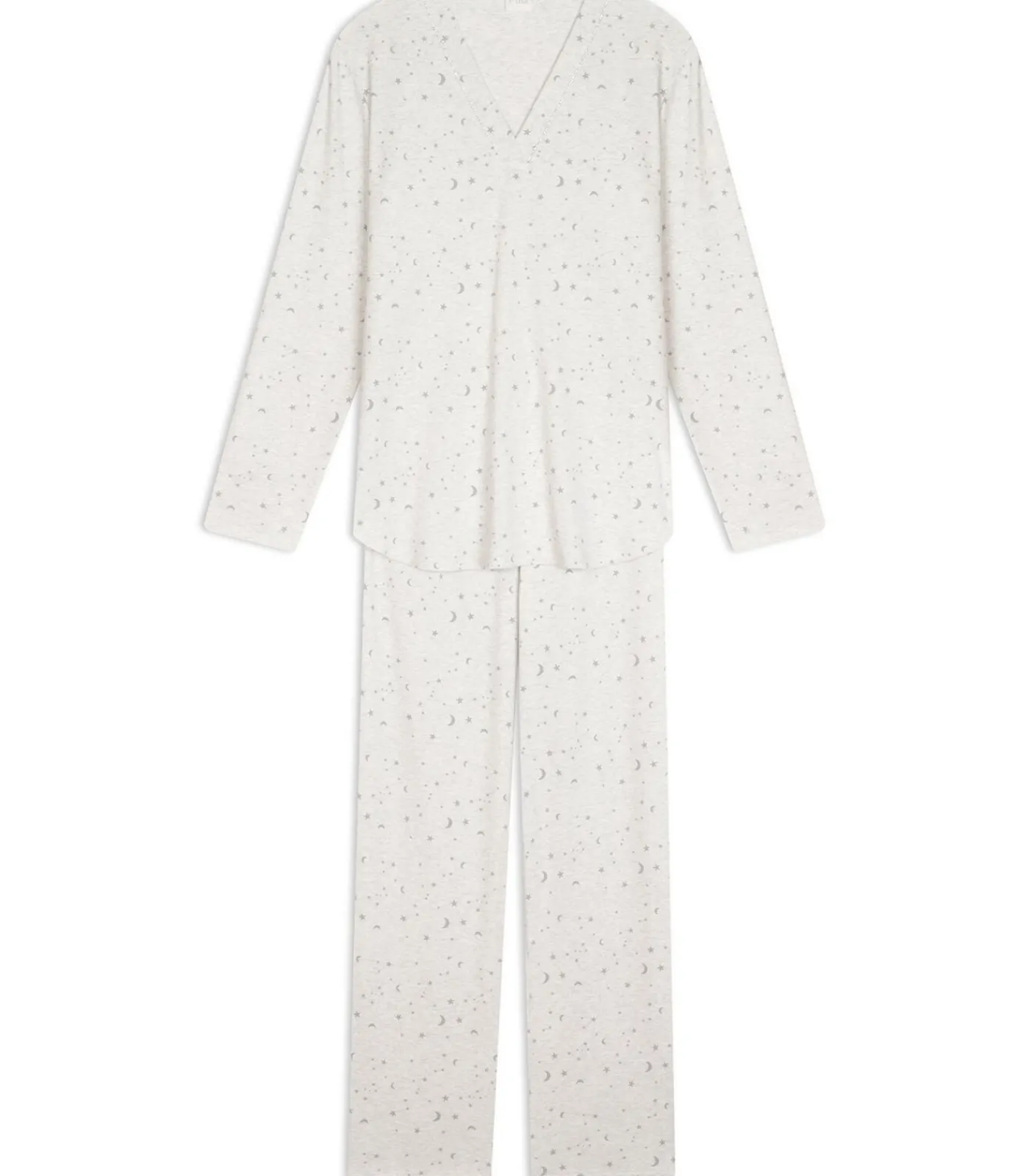 Online Katoenen pyjama LUNA 102 DAMES Nachtmode