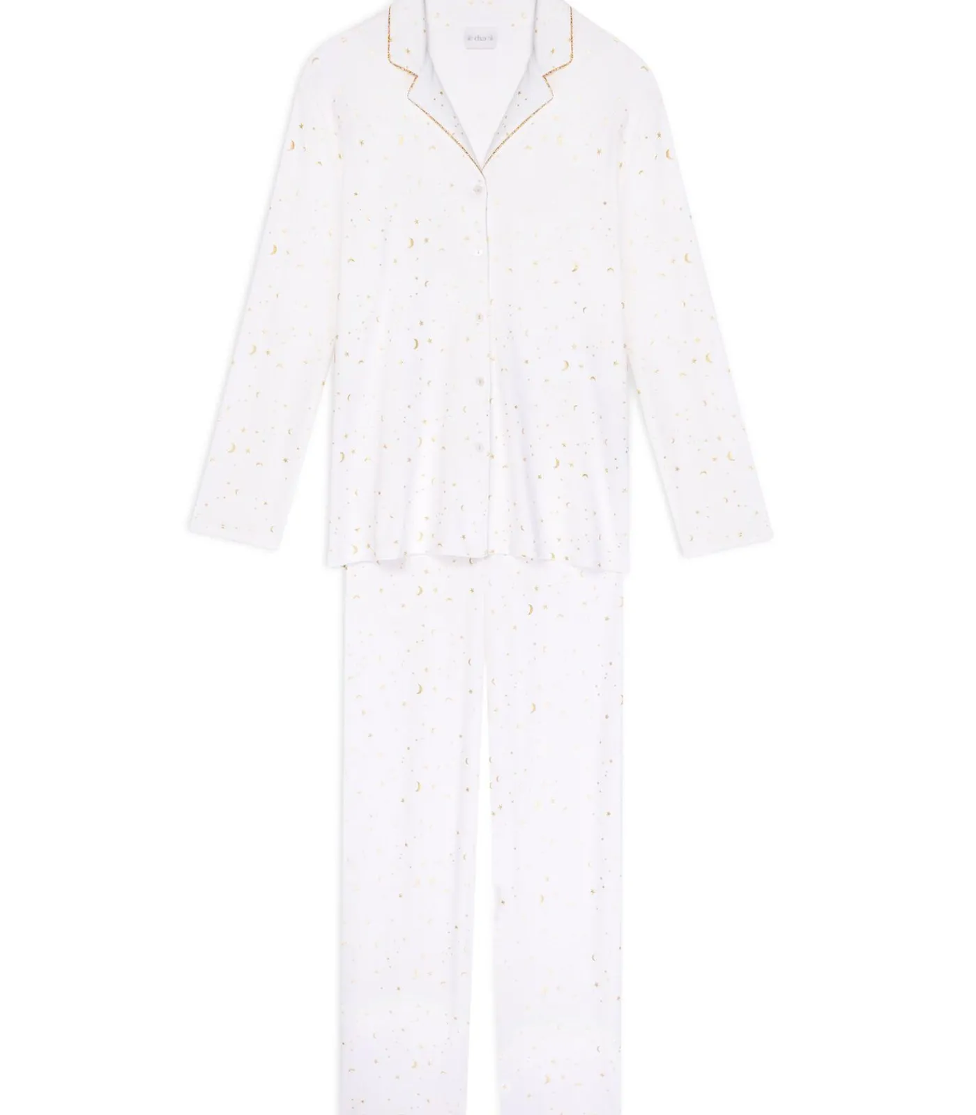 DAMES LE CHAT Katoenen pyjama met knopen LUNA 106