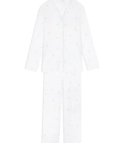 DAMES LE CHAT Katoenen pyjama met knopen COSY 106