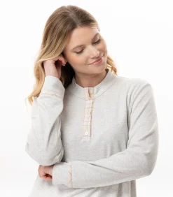 Online Katoenen pyjama MONTAUK 102 DAMES Nachtmode