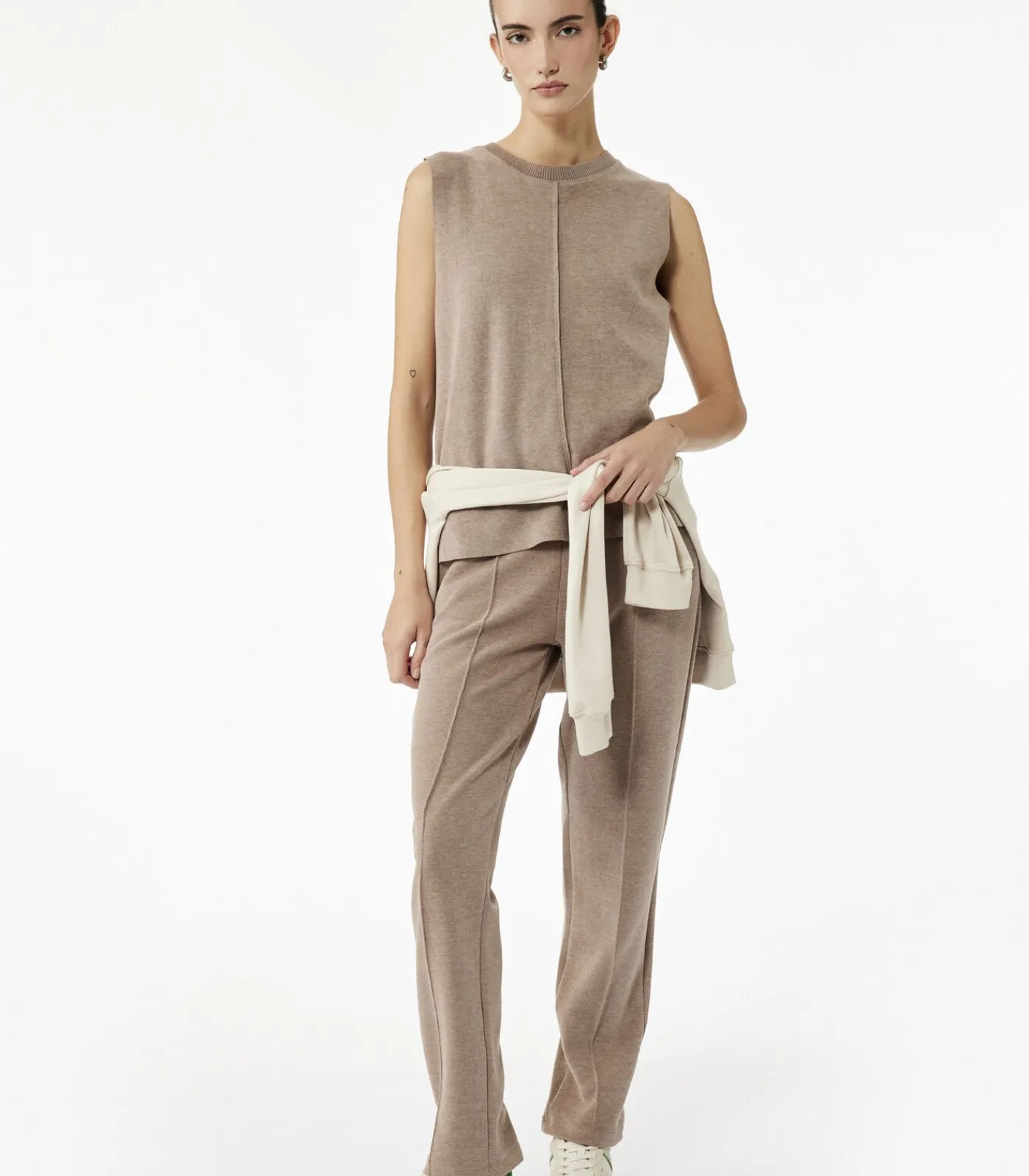 DAMES Koton Katoenen Slanke Joggingbroek met Zakdetail